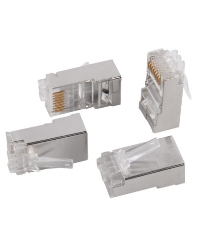 Разъём RJ-45 FTP для кабеля кат.5e IEK ITK CS3-1C5EF в Тюмени Коннекторы и разъемы Pintop.ru
