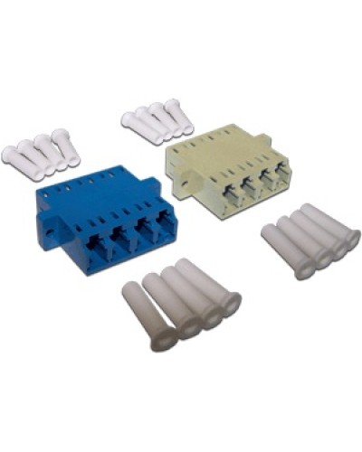 Адаптер оптический LC, OM3 корпус SC, квадро LANMASTER LAN-4LC/S-AM-OM3 в Тюмени Коннекторы Pintop.ru