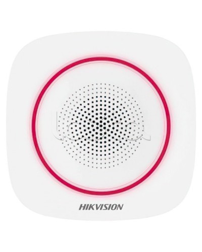 Беспроводной внутренний SIP-оповещатель Hikvision AX PRO DS-PS1-II-WE(RU) (Red Indicator) в Тюмени Оповещатели Pintop.ru