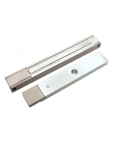 Электромагнитный замок с датчиком состояния двери ALeko ALM-200P (12В серый) в Тюмени Электромагнитные замки Pintop.ru