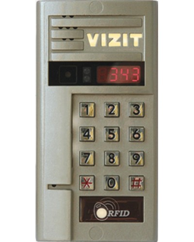 Блок вызова домофона Vizit БВД-343RCPL в Тюмени Блоки вызова многоабонентные Pintop.ru