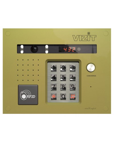 Блок вызова Vizit БВД-432FCBE2 в Тюмени Многоабонентные устройства Pintop.ru