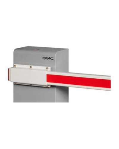 Крепление для прямоугольных стрел 50х100мм к 617/6, 640 Faac 428154 в Тюмени Запчасти для шлагбаумов и автоматики Pintop.ru