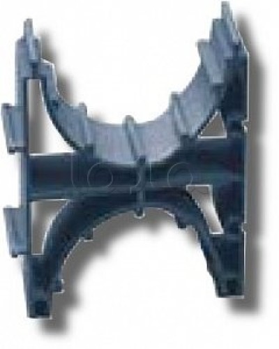 Держатель расстояния (кластер) для двустенных труб, д.110, одинарный DKC (025111) в Тюмени Держатели, клипсы, скобы Pintop.ru