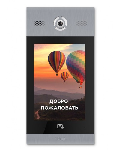 Видеопанель вызывная BAS-IP AA-14FB SILVER в Тюмени Вызывные видеопанели малоабонентные Pintop.ru