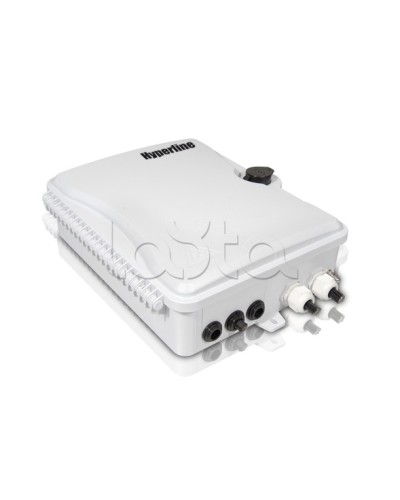 Бокс оптический настенный Hyperline FO-WBI-16A-GY в Тюмени Кросс оптический Pintop.ru