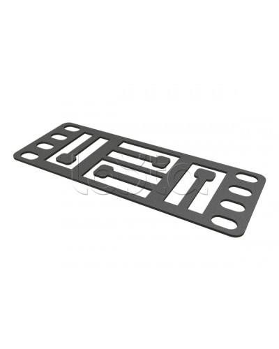 Кронштейн Hyperline (PMR-1U-T-RAL9005) в Тюмени Аксессуары для стоек и шкафов Pintop.ru