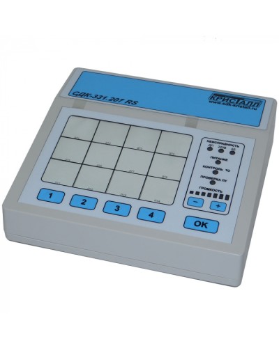 Комплект аппаратуры для автономных систем диспетчеризации Кристалл СДК-331.207RS в Тюмени Приемно-контрольные приборы Pintop.ru