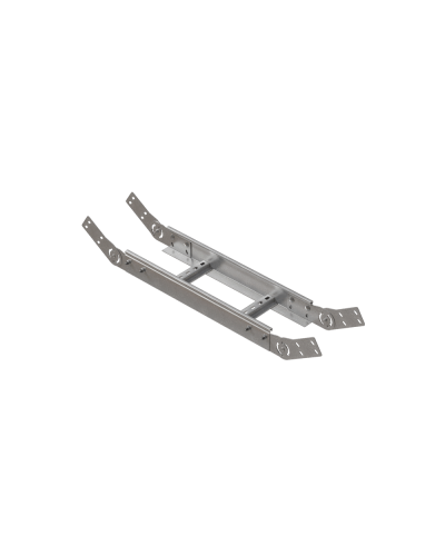 Вертикальный шарнирный угол 80х600х1,2 мм HD85 N КМ-профиль (LSHL80-600-1.2 HD85 N) в Тюмени Аксессуары для лотков Pintop.ru