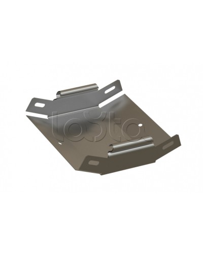 Угол 45° вертикальный внутренний Hyperline RST-VIA45-100-80-0,8-SZ в Тюмени Аксессуары для лотков Pintop.ru