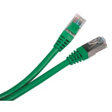 Патч-корд экранированный Hyperline PC-LPM-STP-RJ45-RJ45-C6-0.5M-LSZH-GN