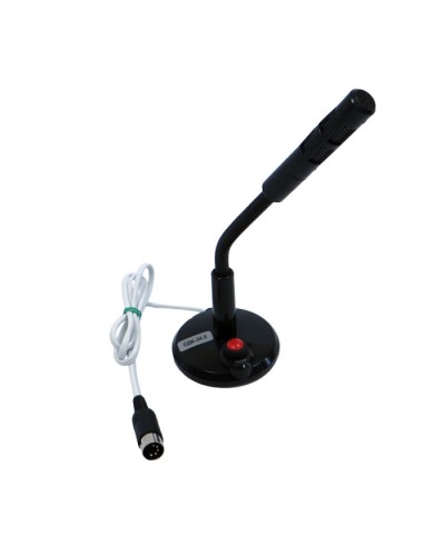 Микрофон диспетчера (разъем 5 вилка) Кристалл СДК-34.5(S/RS) в Тюмени Дополнительное оборудование для ОПС Pintop.ru