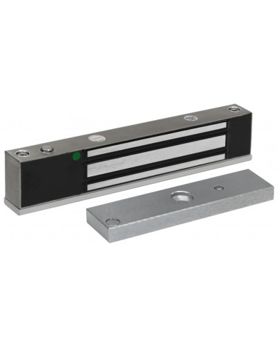 Smartec ST-EL143DLW-SS - Электромагнитный замок, уличное исполнение, СИД, датчик положения двери, IP68, нержавеющая сталь, усилие 140-150 кг. в Тюмени Электромагнитные замки Pintop.ru