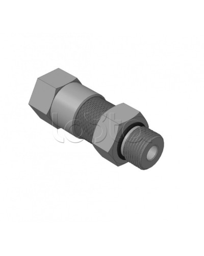 Кабельный ввод для бронированного кабеля с уплотнением внутренней оболочки кабеля резьбой G1/2, внешним диаметром кабеля D= 8-12мм и проходным диаметром кабеля d= 4-8 мм Спектрон КВБ-12/8-Н-G1/2 в Тюмени Аксессуары для кабель-канала Pintop.ru