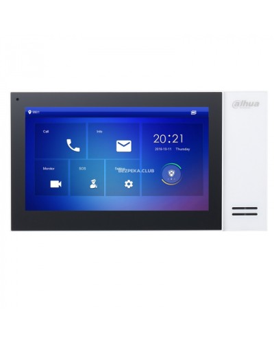 Монитор видеодомофона IP 7 дюймовый Dahua DH-VTH2421FW-P в Тюмени Абонентские IP устройства Pintop.ru