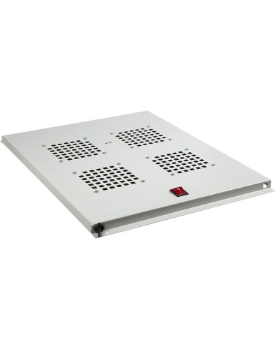 Модуль вентиляторный потолочный с 4-мя вент., без термостата, для шкафов Standart с глуб. 800 REXANT 04-2601 в Тюмени Вентиляторные модули Pintop.ru