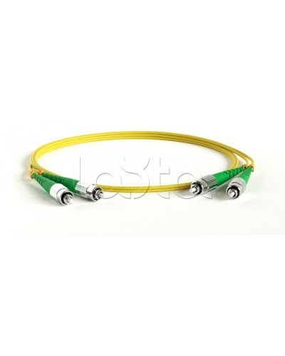 Патч-корд волоконно-оптический Hyperline FC-D2-9-FC/AR-LC/AR-H-1M-LSZH-YL в Тюмени Патч-корды оптические Pintop.ru