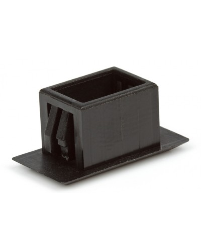 Заглушка отверстия под адаптер simplex SC, цвет черный Hyperline (FO-STUB-SSC-BK) в Тюмени Коннекторы Pintop.ru