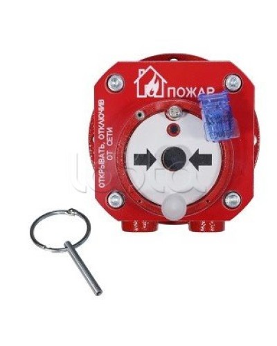 Взрывозащищенный ручной извещатель Спектрон-512-Exd-А-ИПР-В-Modbus в Тюмени Пожарные извещатели (Ex) Pintop.ru