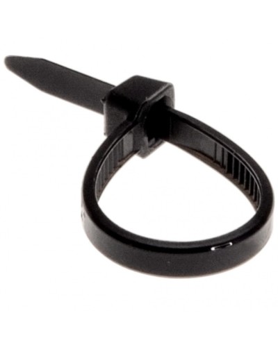 Хомут-стяжка нейлоновый 2.5х100 мм чёрный (100шт/уп) REXANT 07-0101 в Тюмени Стяжки-хомуты Pintop.ru