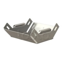 Угол 90° вертикальный внутренний Hyperline RST-VIA90-200-50-0,8-SZ