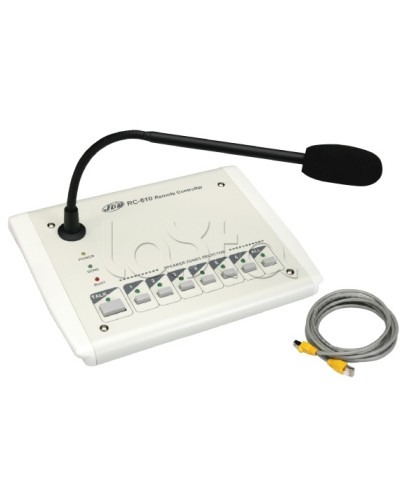 Станция настольная микрофонная JDM RC-610 в Тюмени Микрофонные консоли и микрофоны Pintop.ru