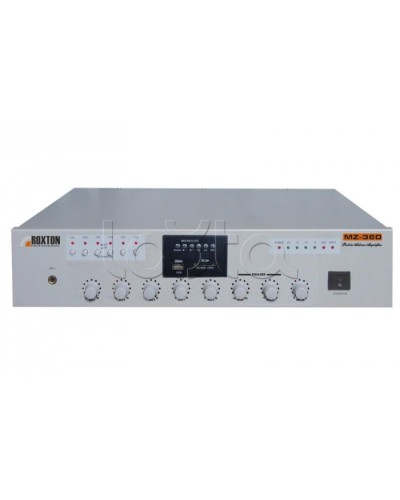 Микшер-усилитель ROXTON MZ-360 в Тюмени Система оповещения и трансляции Roxton Pintop.ru
