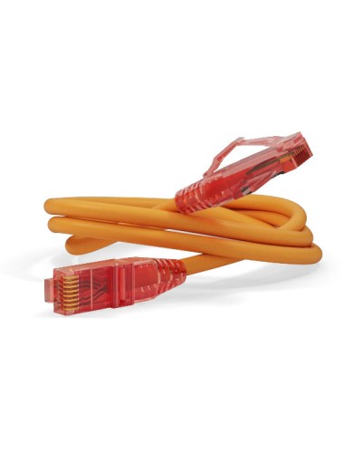 Патч-корд U/UTP Hyperline PC-LPM-UTP-RJ45-RJ45-C5e-5M-LSZH-OR в Тюмени Патчкорды (медные) Pintop.ru