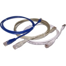 Патч-корд RJ45 TWT UTP кат.5e, с заливными колпачками, 0.3 м, серый TWT TWT-45-45-0.3-GY