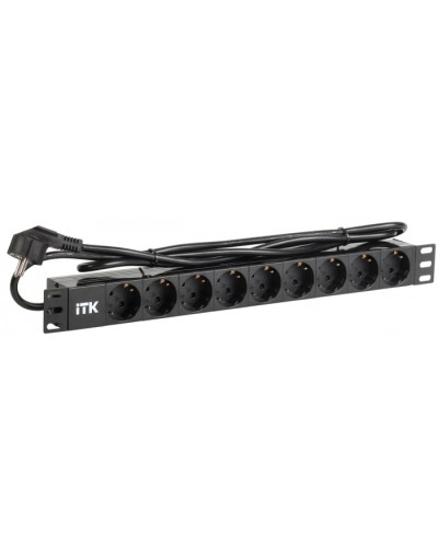 Блок розеток 9 розеток ITK PH22-9D1-P ITK PDU в Тюмени Блоки розеток Pintop.ru