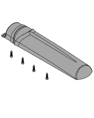 Крышка кожуха винта АХ302304, АХ3024, АХ402306, АХ412306 Came 119RID308 в Тюмени Запчасти для шлагбаумов и автоматики Pintop.ru