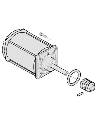 Корпус редуктора G12000 Came 119RIG102 в Тюмени Запчасти для шлагбаумов и автоматики Pintop.ru