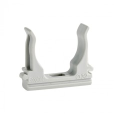 CF32G Держатель (клипса), без галогена, для труб D32мм (10шт) Экопласт (41732-10HF)