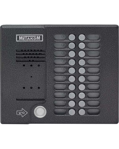 Блок вызова домофона Метаком MK20.2-TM4EVN в Тюмени Вызывные видеопанели малоабонентные Pintop.ru
