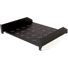 Полка угловая с перфорацией Hyperline TAL3-2U-300-RAL9005