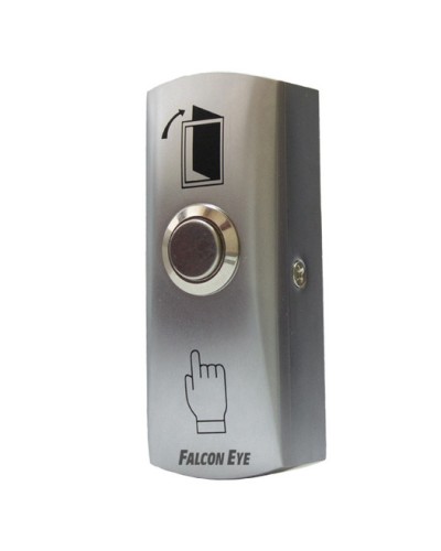 Кнопка выхода металлическая накладная Falcon Eye FE-EXIT в Тюмени Кнопки выхода Pintop.ru