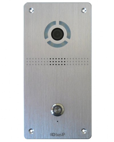 Панель вызывная BAS-IP AV-04FD SILVER в Тюмени Вызывные IP панели Pintop.ru