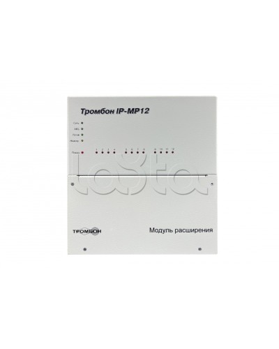 Модуль расширения Тромбон IP-МР12 в Тюмени Система оповещения и трансляции Pintop.ru