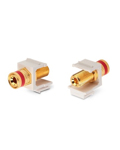 Вставка Hyperline (KJ1-BP/RD-HG-WH) в Тюмени Коннекторы Pintop.ru