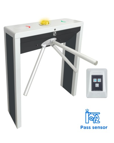 CARDDEX Комплект тумбовой автономной проходной STL-03AEC в Тюмени Турникеты Pintop.ru