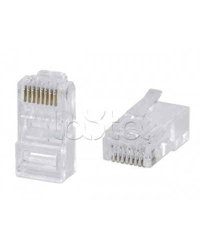 Коннектор RJ-45 быстрой установки под витую пару, категория 6Cabeus (8P8C-C6(1.20)-FC) в Тюмени Коннекторы и разъемы Pintop.ru