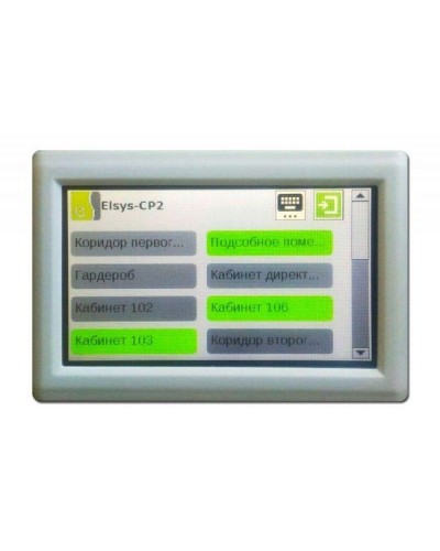 Клавиатура подсистемы охранной сигнализации СКУД Elsys Elsys-CP2 Black в Тюмени Дополнительное оборудование для СКУД Pintop.ru