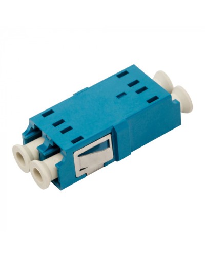 Адаптер оптический LC, SM, корпус SC без фланцев, дуплексный LANMASTER (LAN-2LCS/NF-AM-SM) в Тюмени Проходные адаптеры и розетки оптические Pintop.ru