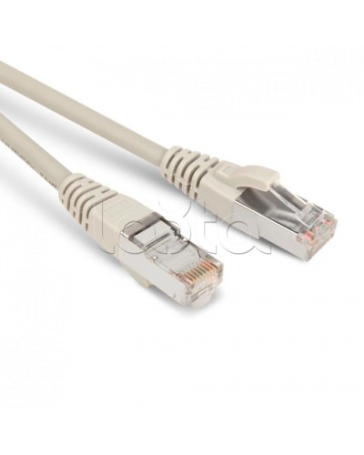 Патч-корд RJ45-RJ45, 4 пары, STP, кат.5е, LSZH (3м) Hyperline PC-LPM-STP-RJ45-RJ45-C5e-3M-LSZH-GY в Тюмени Патчкорды (медные) Pintop.ru