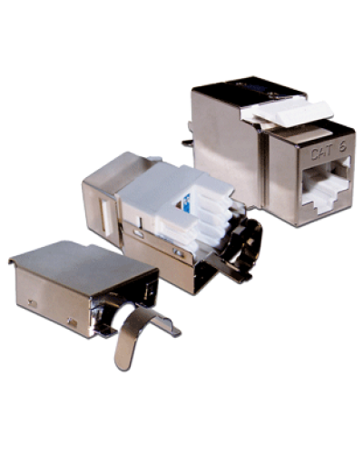 Индустриальный модуль Keystone, RJ45, cat.6, STP, 180 градусов, IP68 LANMASTER (LAN-OK45S6/180-WP) в Тюмени Коммутационные изделия Pintop.ru