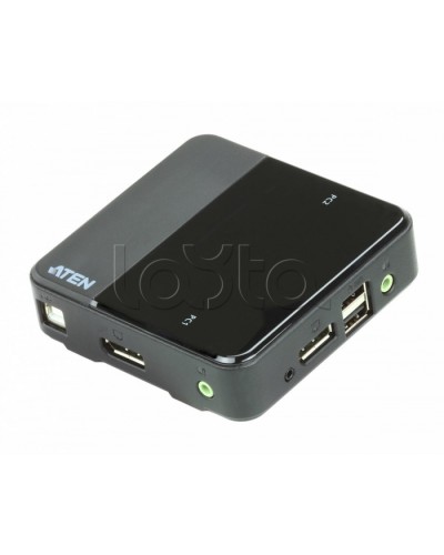 Настольный KVM Переключатель ATEN CS782DP-AT в Тюмени Видеоусилители, Модуляторы, Делители Pintop.ru