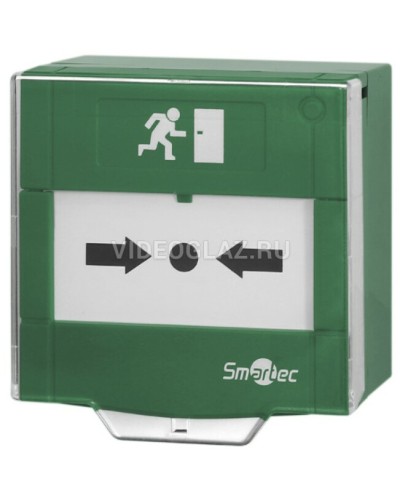 Устройство разблокировки двери с восстанавливаемой вставкой Smartec ST-ER105D-GN в Тюмени Кнопки выхода Pintop.ru