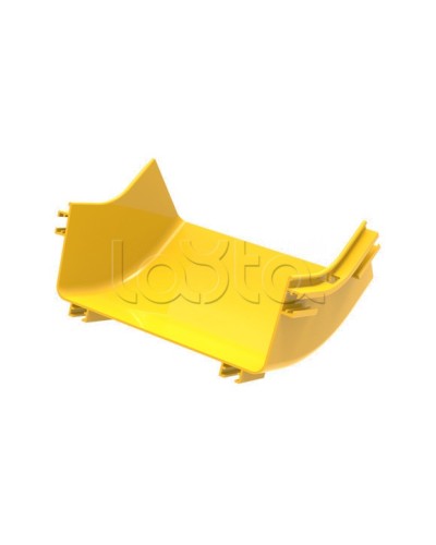 Угол 45° внутренний (вверх) для оптического лотка Hyperline FBTR-240-IRS45 в Тюмени Аксессуары для лотков Pintop.ru