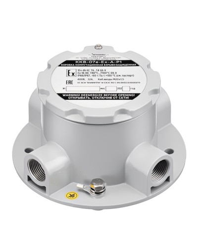 Коробка коммутационная взрывозащищенная Эридан ККВ-07е-Ex-А-Р1-К-БК1 в Тюмени Комутационные взрывозащищенные коробки Pintop.ru