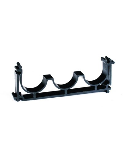 Держатель расстояния тройной (кластер) для двустенных труб д.63 мм DKC 025063 в Тюмени Держатели, клипсы, скобы Pintop.ru